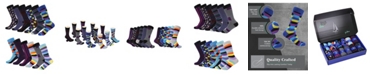 Mio Marino Men's Retro Collection Dress Socks Pack of 6